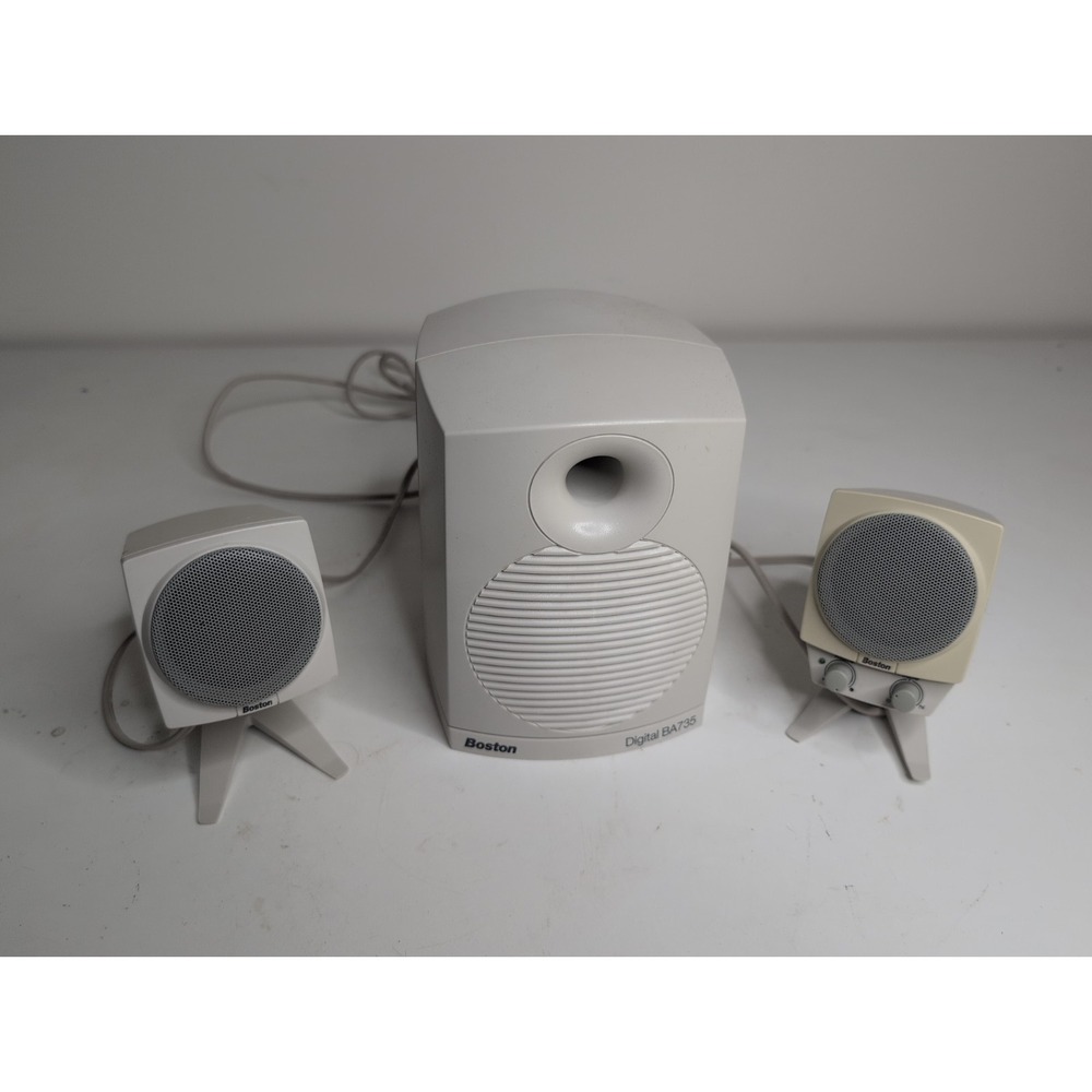 Boston Acoustics Digital BA735 Powered Speaker System - Subwoofer & 2 Satellites